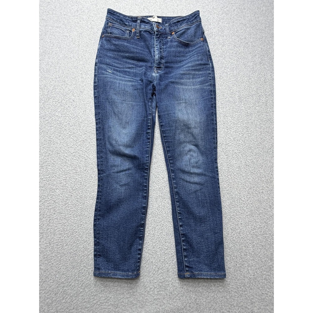 Madewell Curvy High-Rise Skinny Jeans Womens 28 Blue Med‎ Wash Stretch 28x26